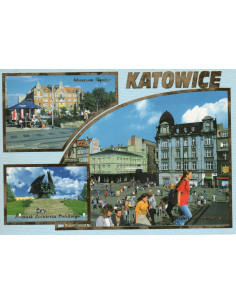Pocztówka Katowice miasto