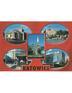 Pocztówka Katowice miasto