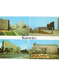 Pocztówka Katowice miasto