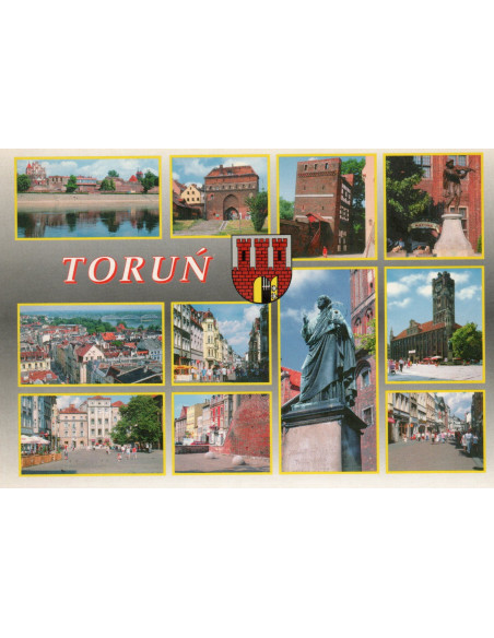 Pocztówka Toruń miasto