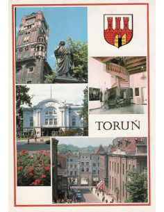 Pocztówka Toruń miasto