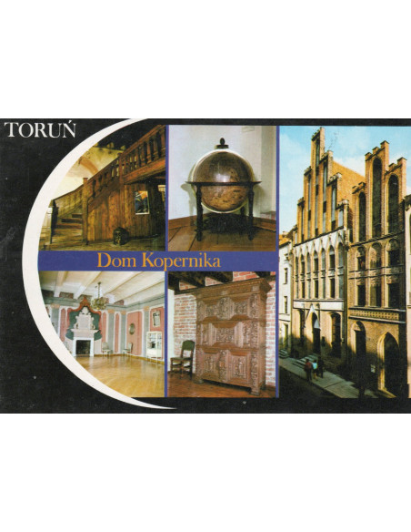 Pocztówka Toruń Dom Kopernika
