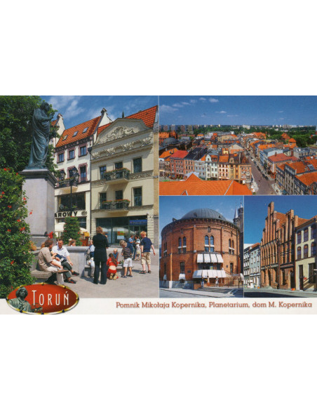 Pocztówka Toruń miasto