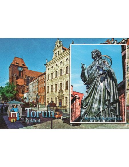 Pocztówka Toruń miasto