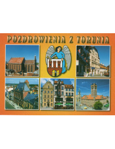 Pocztówka Toruń miasto