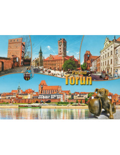 Pocztówka Toruń miasto