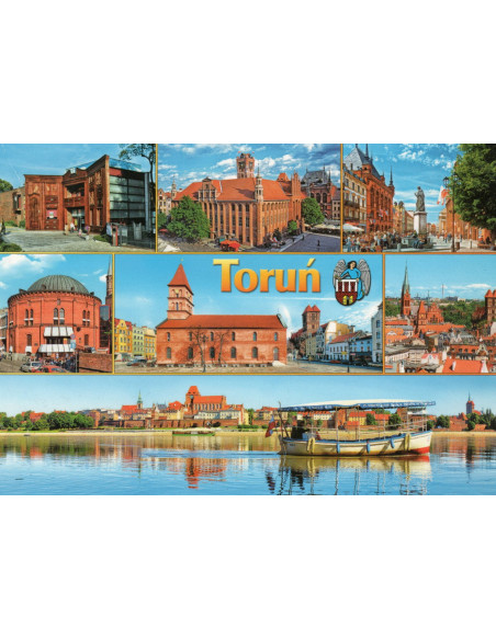 Pocztówka Toruń miasto