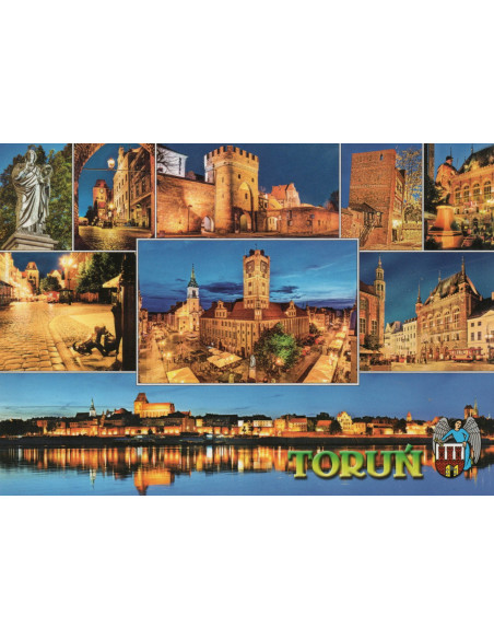 Pocztówka Toruń miasto