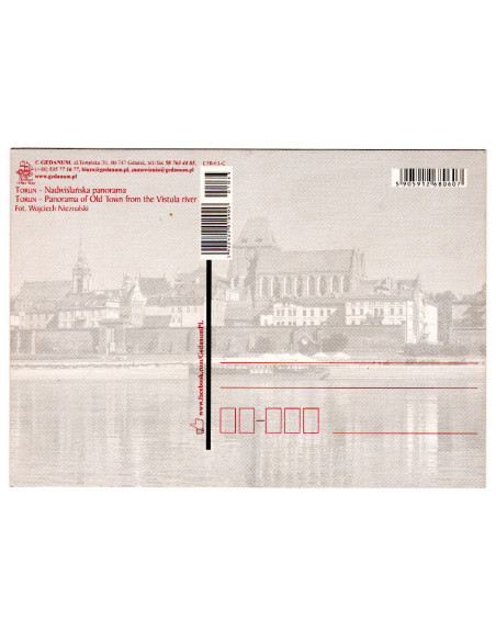 Pocztówka Toruń miasto