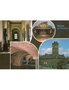 Pocztówka Toruń Ratusz