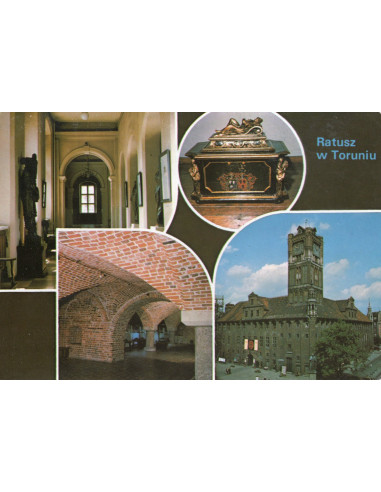Pocztówka Toruń Ratusz