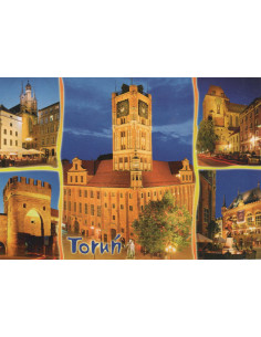 Pocztówka Toruń miasto