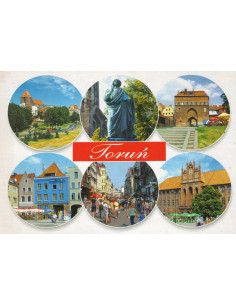 Pocztówka Toruń miasto