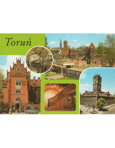 Pocztówka Toruń miasto