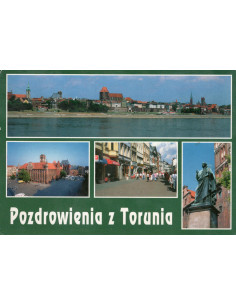 Pocztówka Toruń miasto