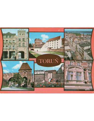 Pocztówka Toruń miasto