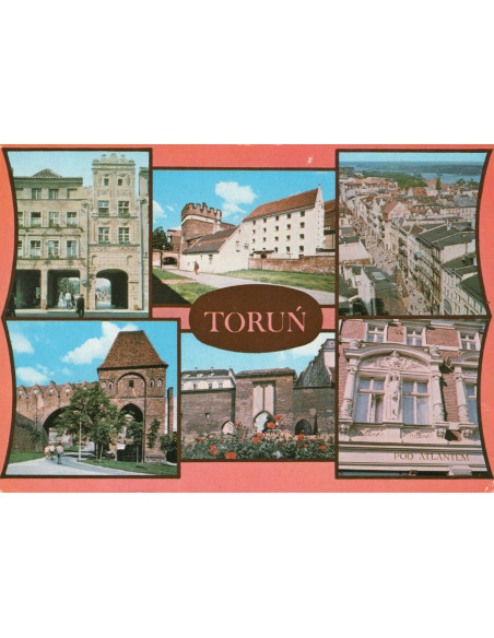 Pocztówka Toruń miasto
