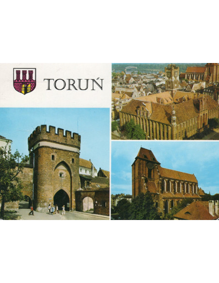 Pocztówka Toruń miasto