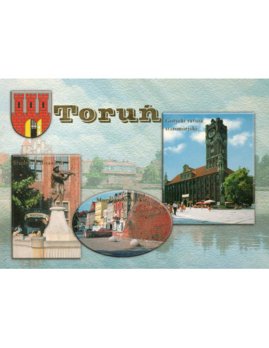 Pocztówka Toruń miasto