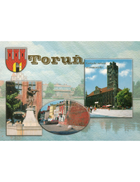 Pocztówka Toruń miasto