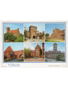 Pocztówka Toruń miasto