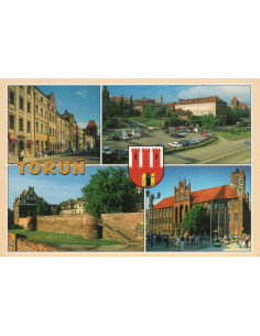 Pocztówka Toruń miasto