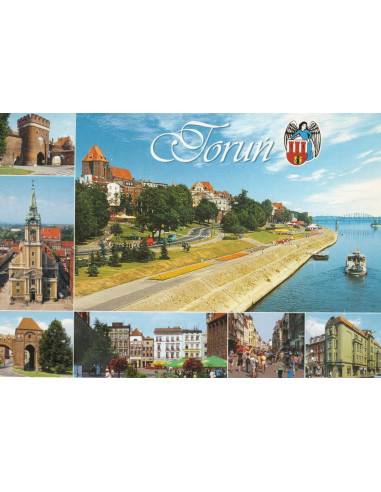 Pocztówka Toruń miasto