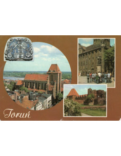 Pocztówka Toruń miasto