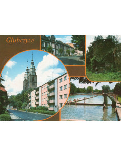 Pocztówka Głubczyce miasto
