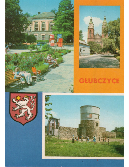 Pocztówka Głubczyce miasto