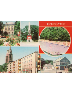 Pocztówka Głubczyce miasto