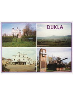 Pocztówka Dukla miasto