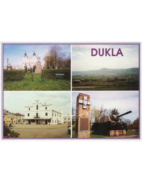 Pocztówka Dukla miasto