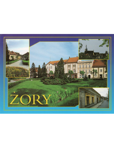Pocztówka Żory miasto