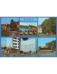Pocztówka Żory miasto