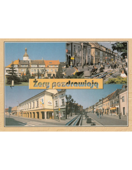 Pocztówka Żory miasto