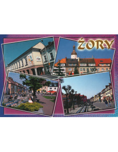 Pocztówka Żory miasto