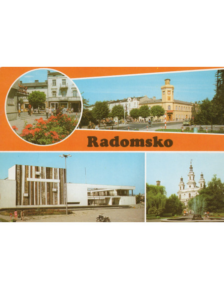 Pocztówka Radomsko miasto