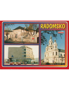Pocztówka Radomsko miasto