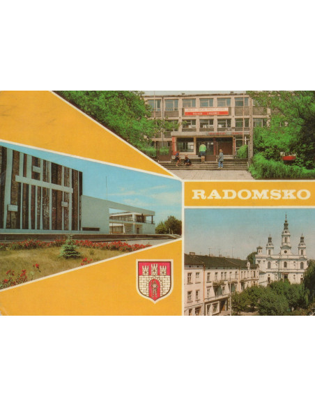 Pocztówka Radomsko miasto