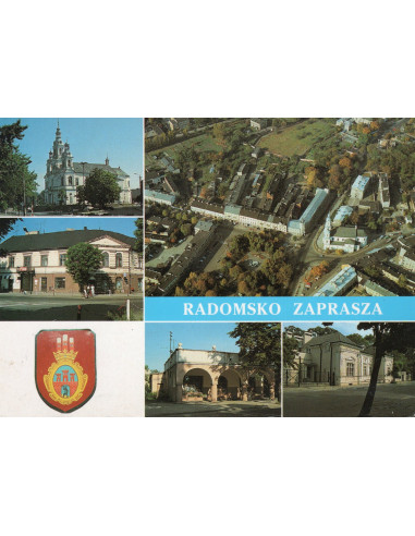 Pocztówka Radomsko miasto