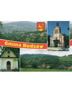 Pocztówka Gmina Budzów