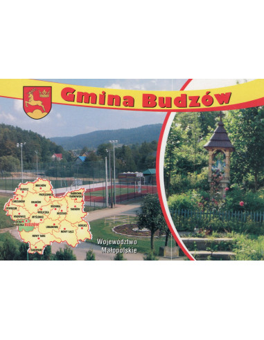 Pocztówka Gmina Budzów