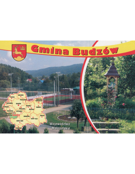 Pocztówka Gmina Budzów