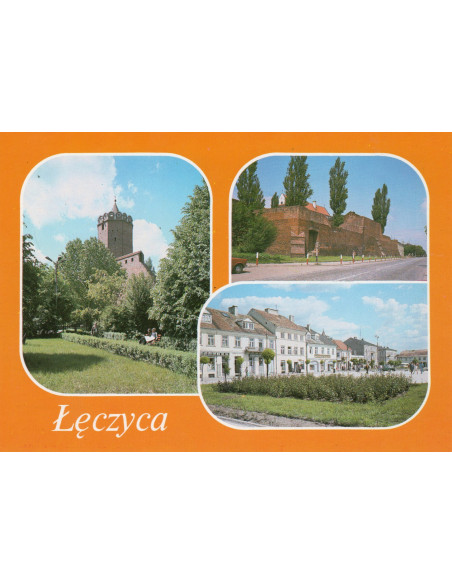 Pocztówka Łęczyca miasto