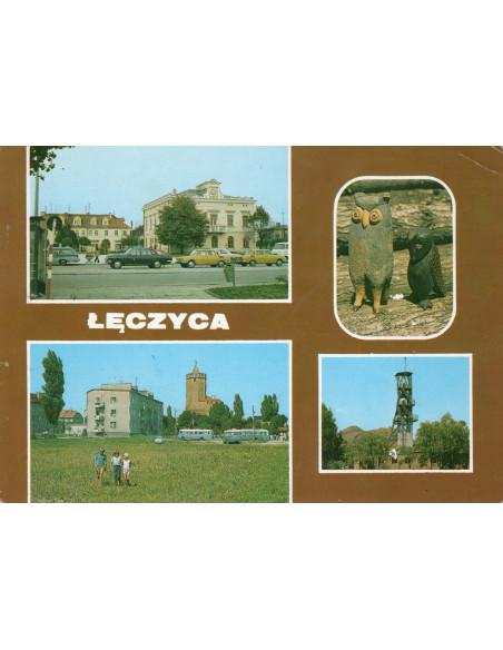 Pocztówka Łęczyca miasto