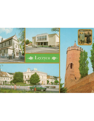 Pocztówka Łęczyca miasto