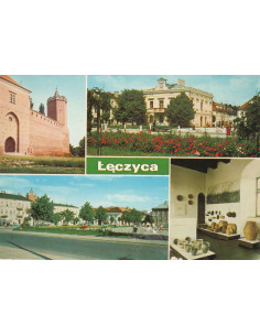 Pocztówka Łęczyca miasto