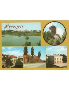 Pocztówka Łęczyca miasto