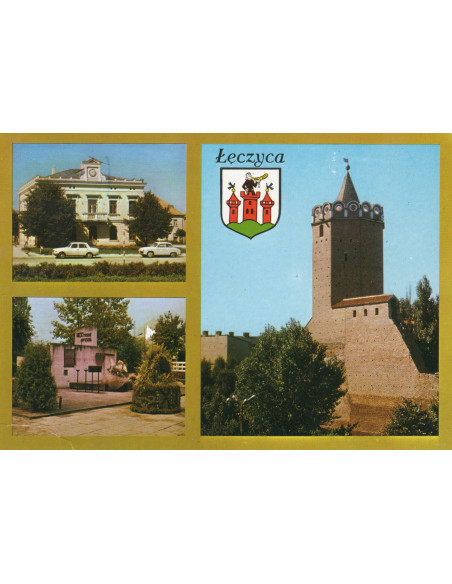 Pocztówka Łęczyca miasto